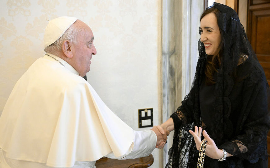 Victoria Villarruel se reunió con el papa Francisco | Encuentro de una hora en el Vaticano