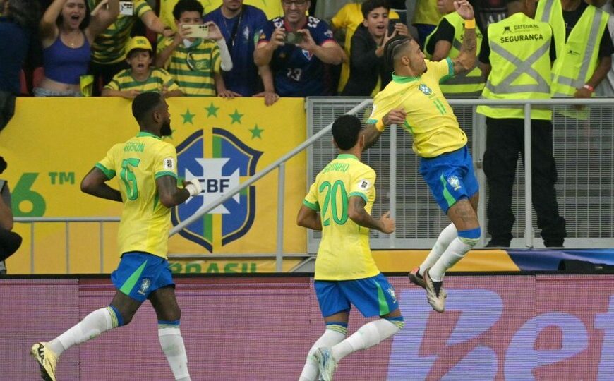 Brasil también goleó en Eliminatorias: 4-0 a Perú | El equipo de Dorival se acomodó en la tabla