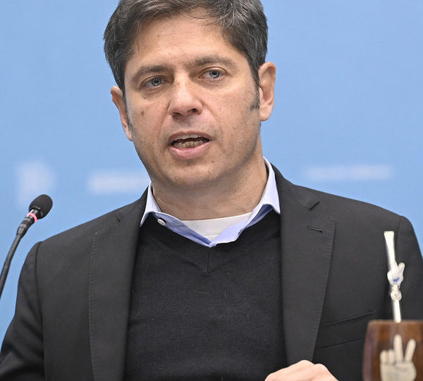 Axel Kicillof será el único orador del acto…