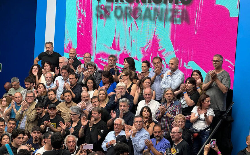 Así le habló Cristina Kirchner al peronismo: su candidatura para conducir el PJ y las claves para combatir a la “odiología” del gobierno  | La expresidenta participó del acto en la Federación de Box