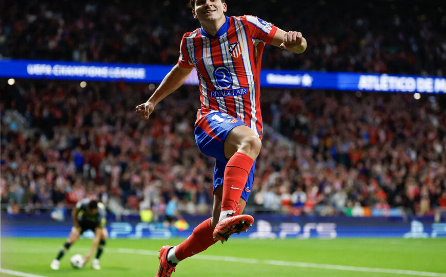 Champions League: gol de Julián Alvarez…