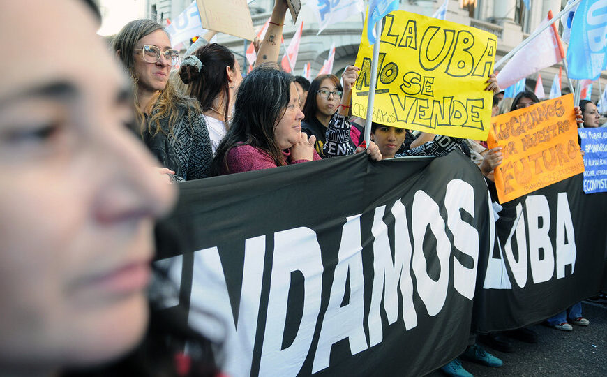 La UBA convocó a una conferencia de prensa ante el ataque del gobierno |…