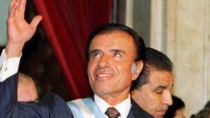 La Carlos Menem o cómo olvidar el pasado…