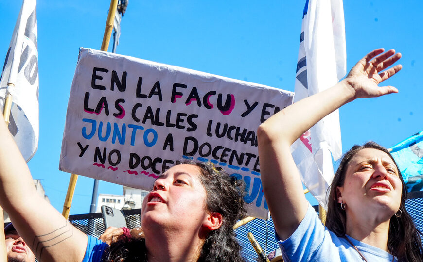 La lucha universitaria sigue en todo el país | Ayer se hicieron acciones regionales en Catamarca y Salta