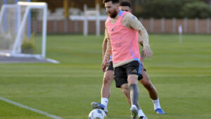 Selección Argentina: entrenamiento y reacciones por el episodio…