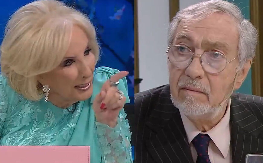 Mirtha Legrand dejó balbuceando a Luis Brandoni |…