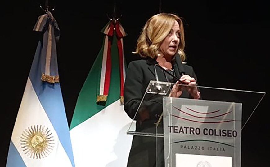 Una gala para Giorgia Meloni marcada por la ausencia del gobierno nacional | Solo Cúneo Libarona dio el presente en el Teatro Coliseo