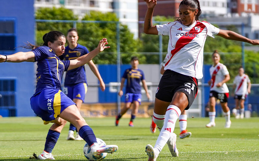 Fútbol Femenino: El Superclásico volvió a ser para Boca | Las Gladiadoras golearon 4-1 a Las Millonarias en un partido postergado