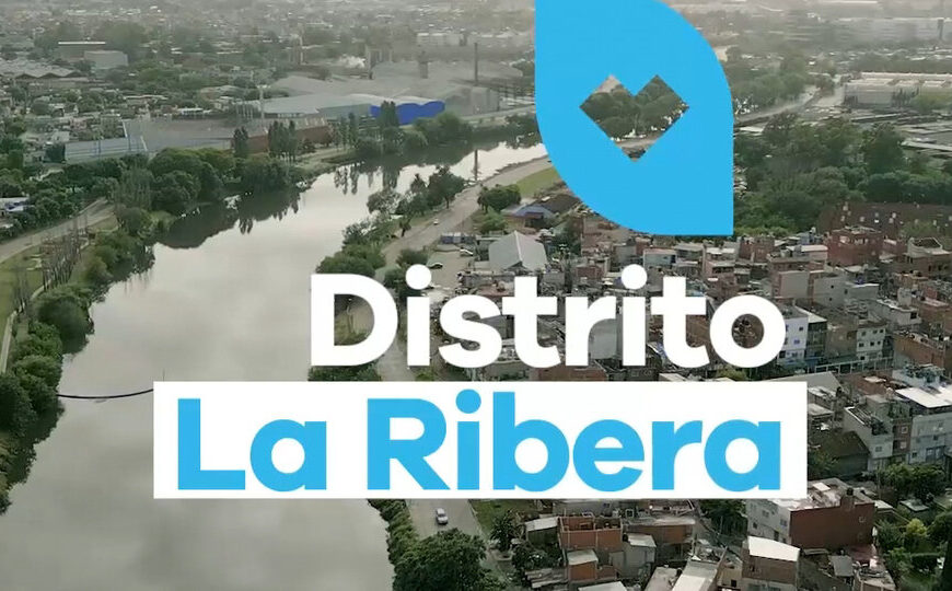 Se presentó el proyecto Distrito La Ribera en Lanús | Recuperación y saneamiento del espacio público