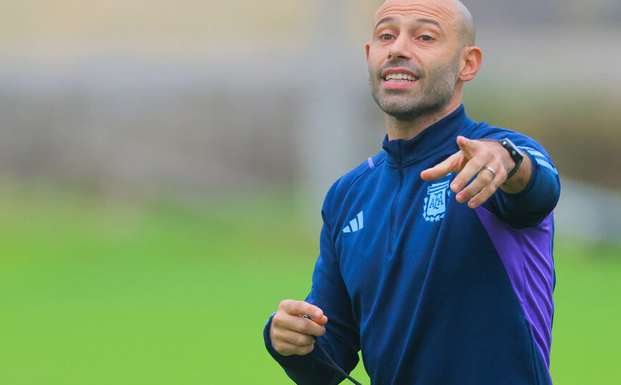 Javier Mascherano es el nuevo entrenador…