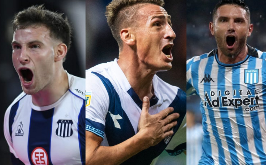 La punta está que arde: el fixture que les queda a Vélez, Talleres y Racing