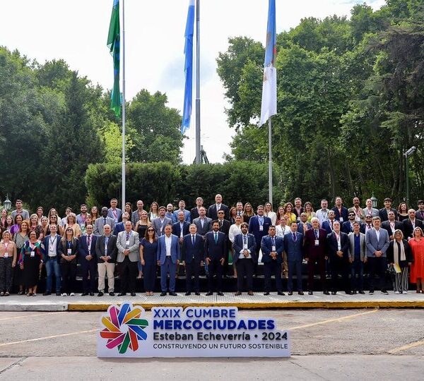 Fernando Gray asumió la presidencia de Mercociudades |…