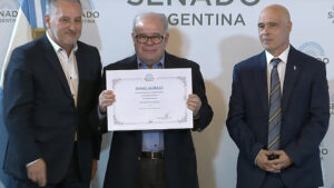 Daniel Guiñazú y Gustavo Veiga, periodistas de Página/12,…