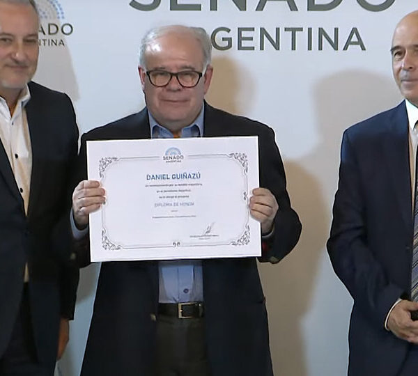 Daniel Guiñazú y Gustavo Veiga, periodistas de Página/12,…