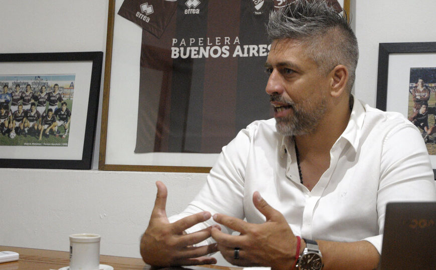 Sebastián Ordoñez: “Se está hablando bien de Platense, estamos dando una imagen positiva” | Diálogo con el presidente de Platense sobre la actualidad del club, el trabajo en la gestión y el modelo colaborativo en la AFA