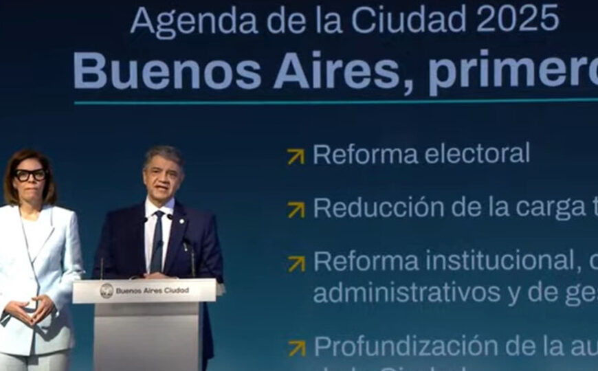 Jorge Macri anunció el desdoblamiento de las elecciones porteñas: se vota el 6 de julio | Pese al rechazo de la Casa Rosada