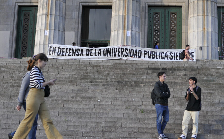 Universidad pública 2025, patrimonio nacional en emergencia