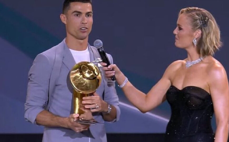 “No seré nunca entrenador o presidente, quizá dueño de un club”, dijo CR7   | Cristiano Ronaldo habló en la entrega de los Globe Soccer Awards