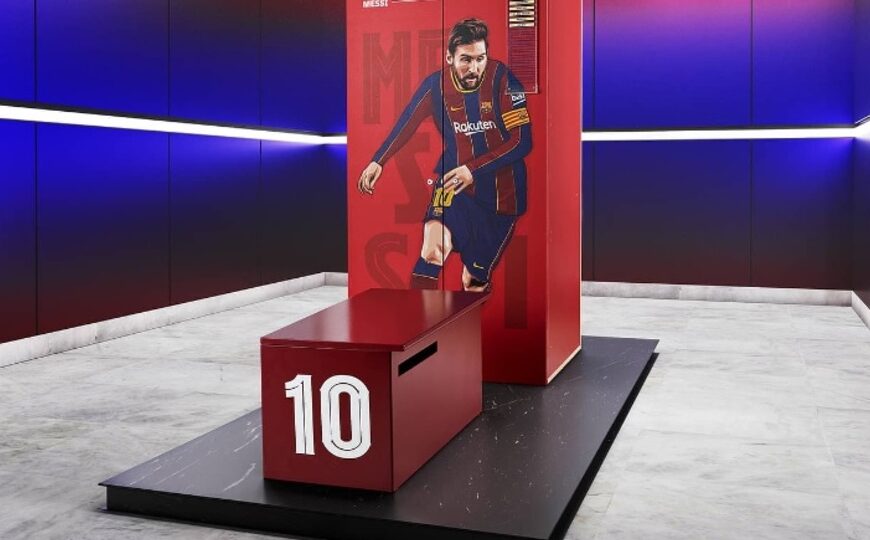 Barcelona subasta reliquias que Messi y Maradona usaron en el vestuario | Los precios iniciales de los icónicos objetos