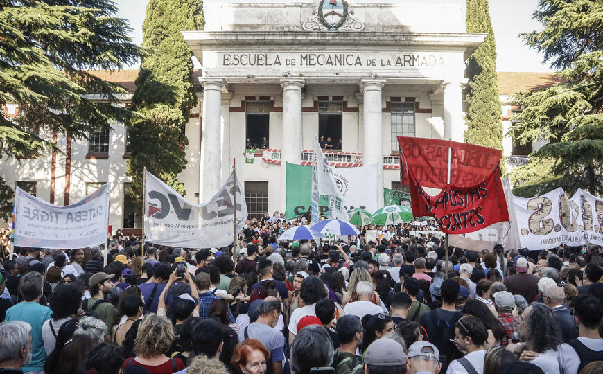 Un golpe que arrasa con la memoria y el arte | Tras el cierre del Centro Cultural Haroldo Conti y los cientos de despidos en Derechos Humanos