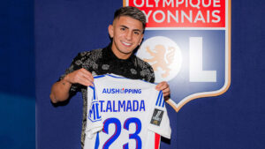 Presentaron a Thiago Almada en Olympique Lyon