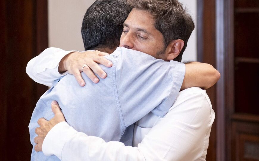 Axel Kicillof se reunió con Ramón Inama, hermano de la nieta recuperada número 139