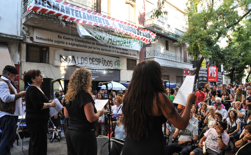 Unidos en defensa de la memoria colectiva  | Festival en respaldo al Espacio de memoria Virrey Cevallos