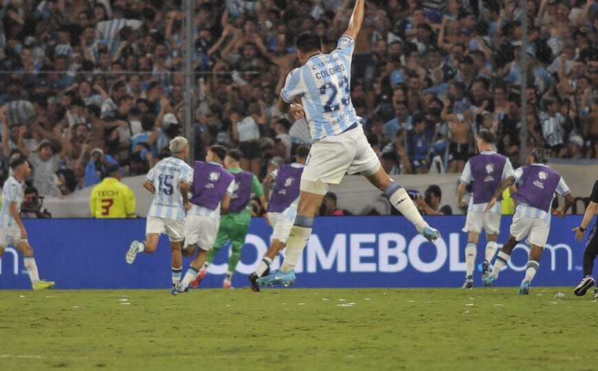 Recopa Sudamericana: Racing se quedó con la ida ante Botafogo | En un marco imponente en el Cilindro de Avellaneda