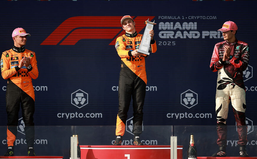 Piastri volvió a ganar y domina en la Fórmula 1 | Doohan, un abandono y otra decepción en Miami