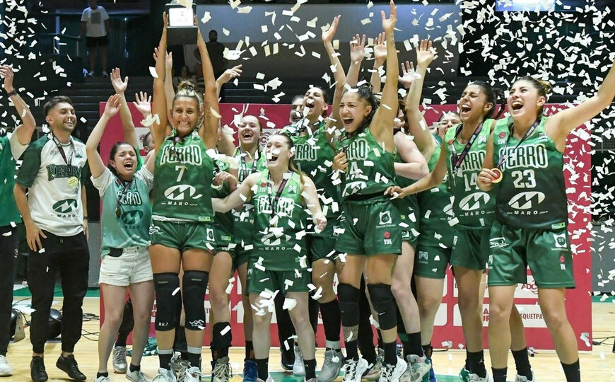 Ferro se consagró campeón de la Liga femenina de básquetbol | El conjunto de Caballito le ganó la final a Riachuelo en La Rioja