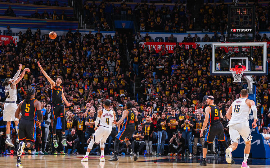 Triple agónico, batacazo de Denver y un Jokic histórico | La serie entre Nuggets y Thunder arrancó con todo
