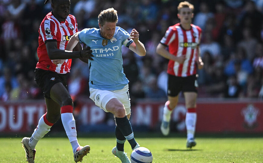 Premier League: el City apenas igualó con el descendido Southampton | Se desarrolló la trigésima sexta fecha del campeonato