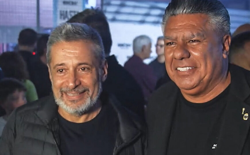 "Chiqui" Tapia y Víctor Santa María visitaron "Hincha! Ritual show"
