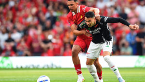 Premier League: Arsenal igualó con el campeón Liverpool de…