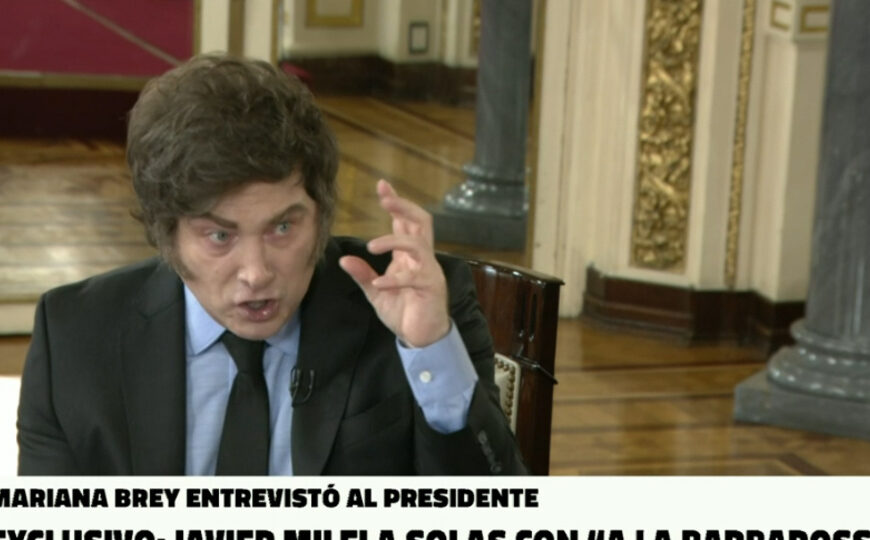 Milei sigue a los insultos por Ficha Limpia | Ahora habla de un supuesto acuerdo entre CFK y Macri