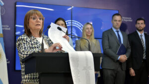 Bullrich presentó una lista de “indeseables” para el…
