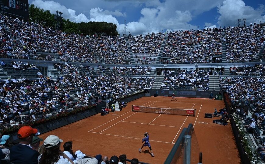 Masters de Roma: ya hubo varios casos de apostadores que molestan a los jugadores | Federación Italiana de Tenis