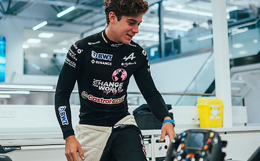 Franco Colapinto: “Italia se siente como un lugar especial” | A días de su debut con Alpine