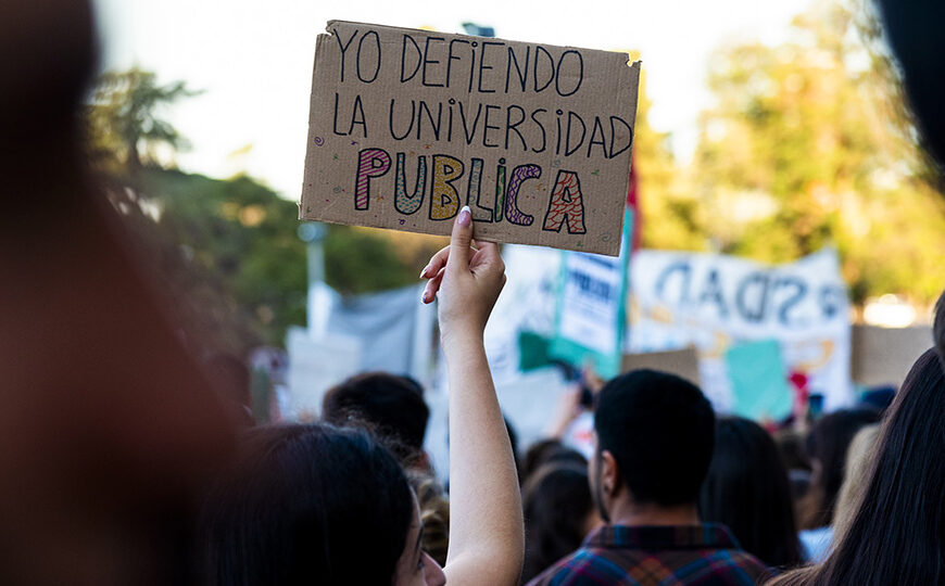 Una semana de actos y marchas | Por la universidad pública