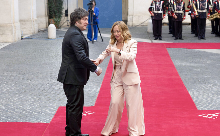 Milei y Meloni, cada vez más y mejores socios | Los mandatarios de ultraderecha profundizan la relación geopolítica 