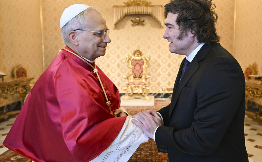 Milei se reunió con León XIV en el Vaticano | Detalles del primer encuentro oficial