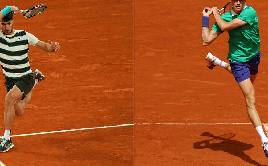 Alcaraz-Sinner, la final centennial de Roland Garros | El español y el italiano definen el título en el Abierto de París