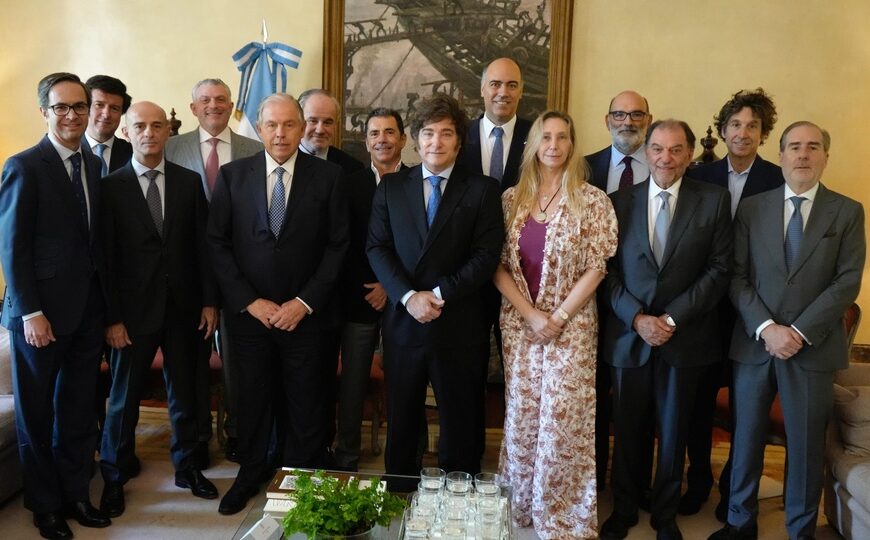 Milei se reunió con empresarios en España | Reafirmó el rumbo económico