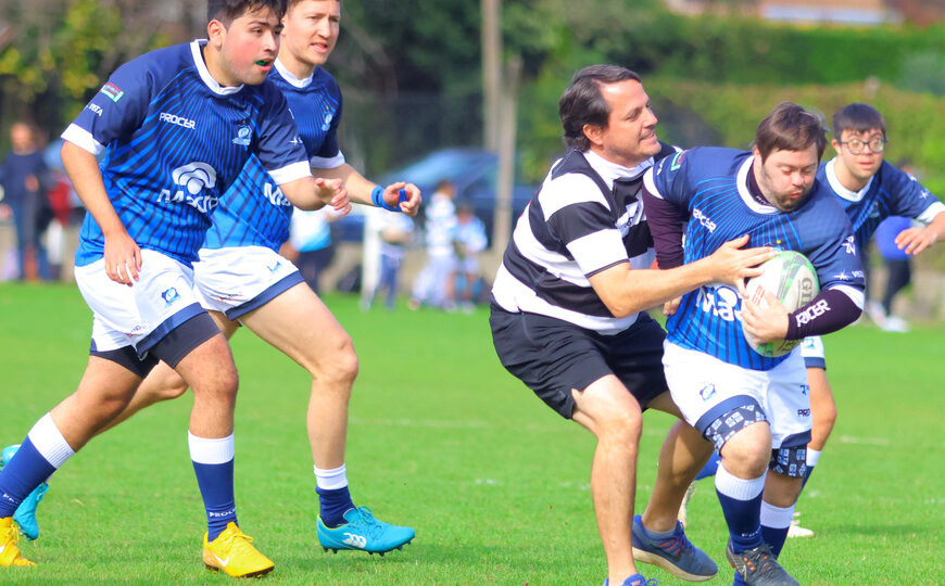 Pumpas XV, los rugbiers que abren caminos | El equipo que reúne integrantes con discapacidad intelectual y a jugadores profesionales o retirados que “facilitan” el juego