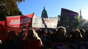 La marcha de jubilados en Congreso, firme como…