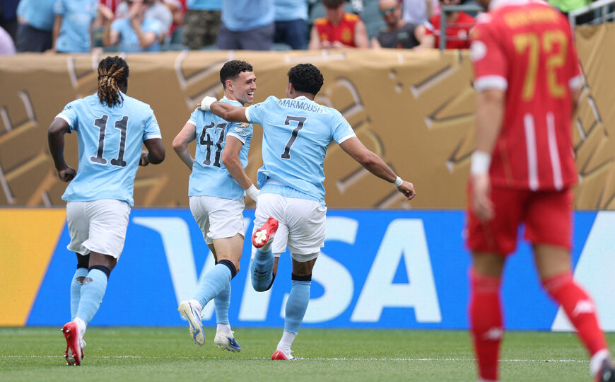Manchester City resolvió rápido el trámite ante Wydad
