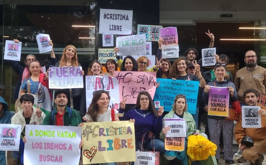 Desde México a Suiza, el grito “Cristina Libre” se multiplica en el exterior | Campaña global por Cristina Kirchner