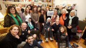 Una tarde en lo de Cristina