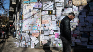 Una esquina que se convirtió en un altar…