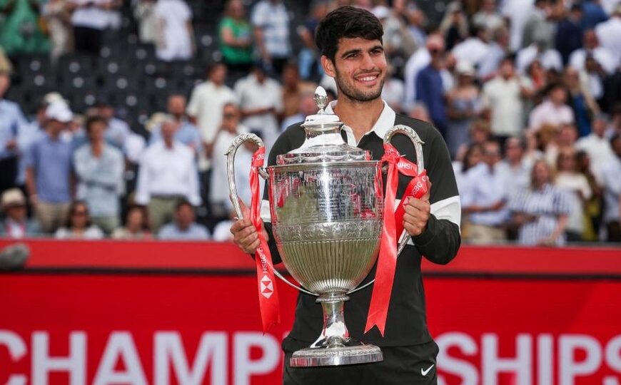 ATP de Queen’s: Alcaraz sufrió pero venció a Lehecka y se quedó con el título | El español se impuso ante el checo por 7-5, 6-7 (5) y 6-2